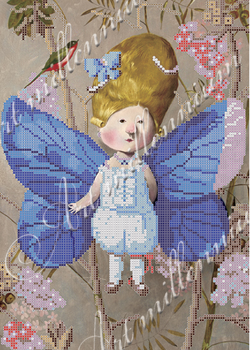 

Схема для вышивки бисером W-324 "Я пошью себе новые крылья" (Я пошию собi новi крила)