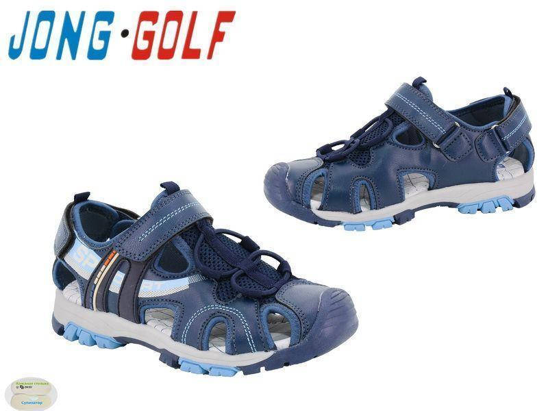 

Детские сандалии для мальчика, бренда JongGolf 2870-1 размеры 33, Синий
