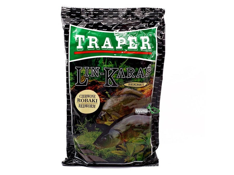 

Прикормка Traper Secret Series Lin-Karas Redworm (красный червь) 1кг