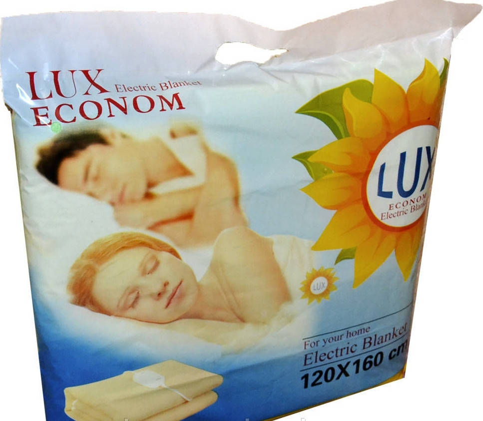 

Электропростынь байковая, производство Турция. Полуторная. LUX 120см-160см