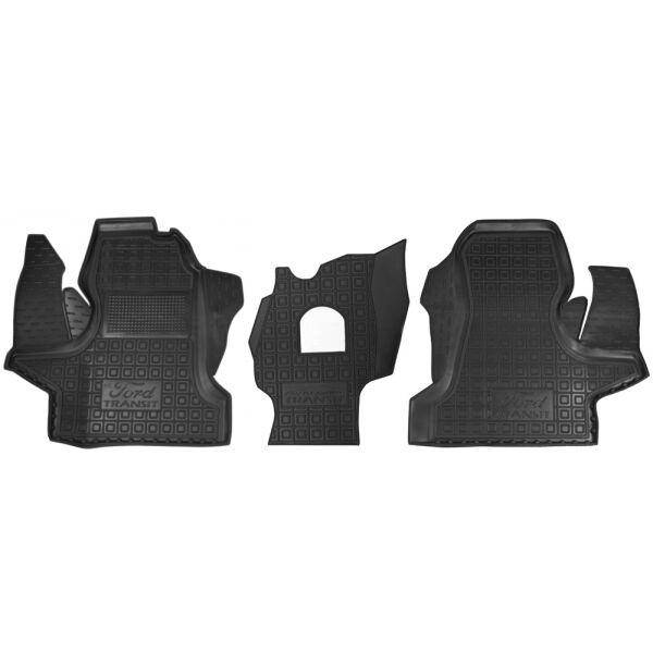 

Резиновые коврики в салон Ford Transit 1986-2000, Черный