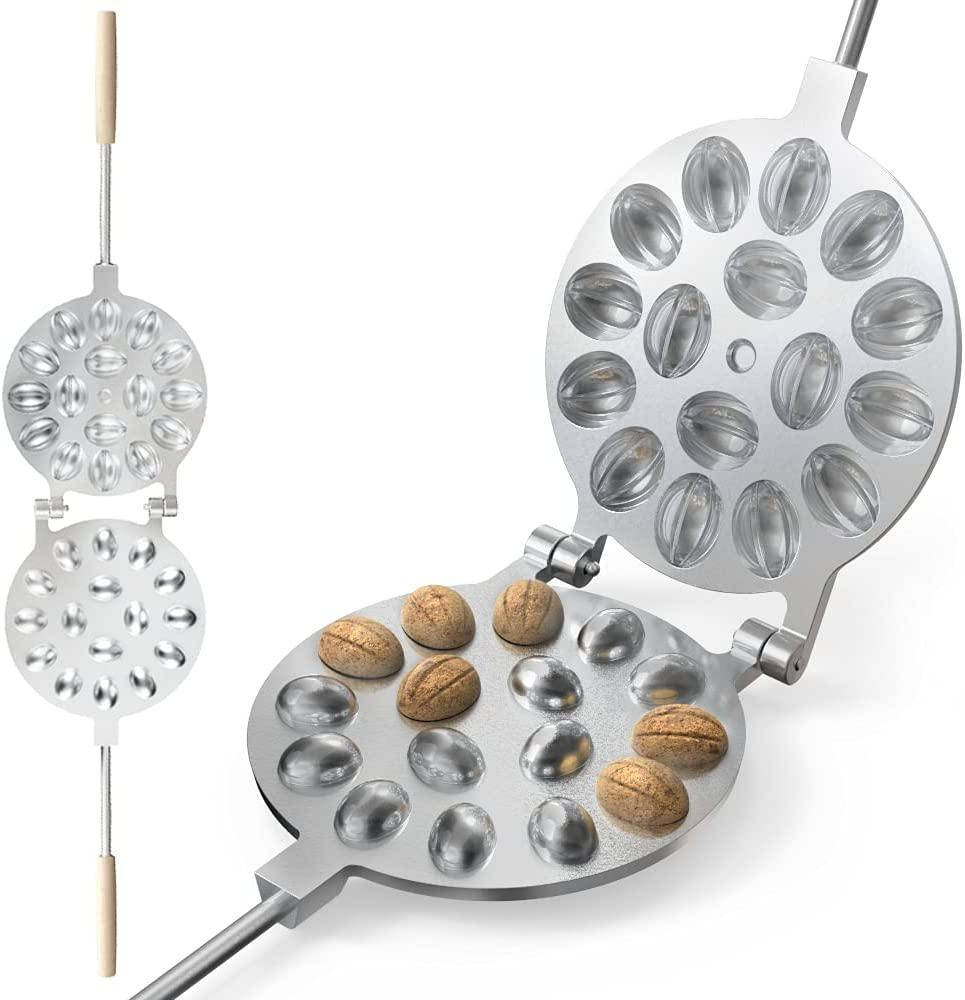 

Орешница форма для выпечки орешков на 16 половинок орехов