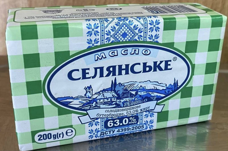 

Масло Селянське Бутербродне солодковершкове 63% 200 г