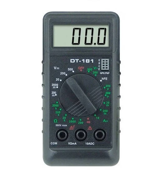 

Цифровой мультиметр DT-181