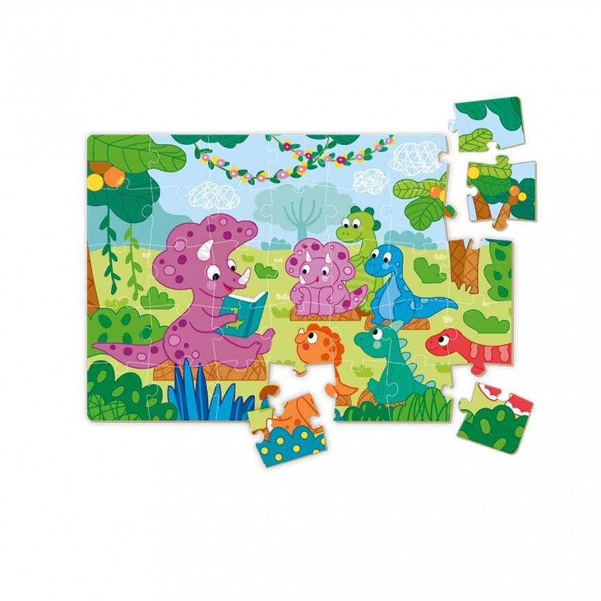 

Картонный пазл-мини Динозавры / Картонний пазл-міні Динозаври Додо / Dodo 300281