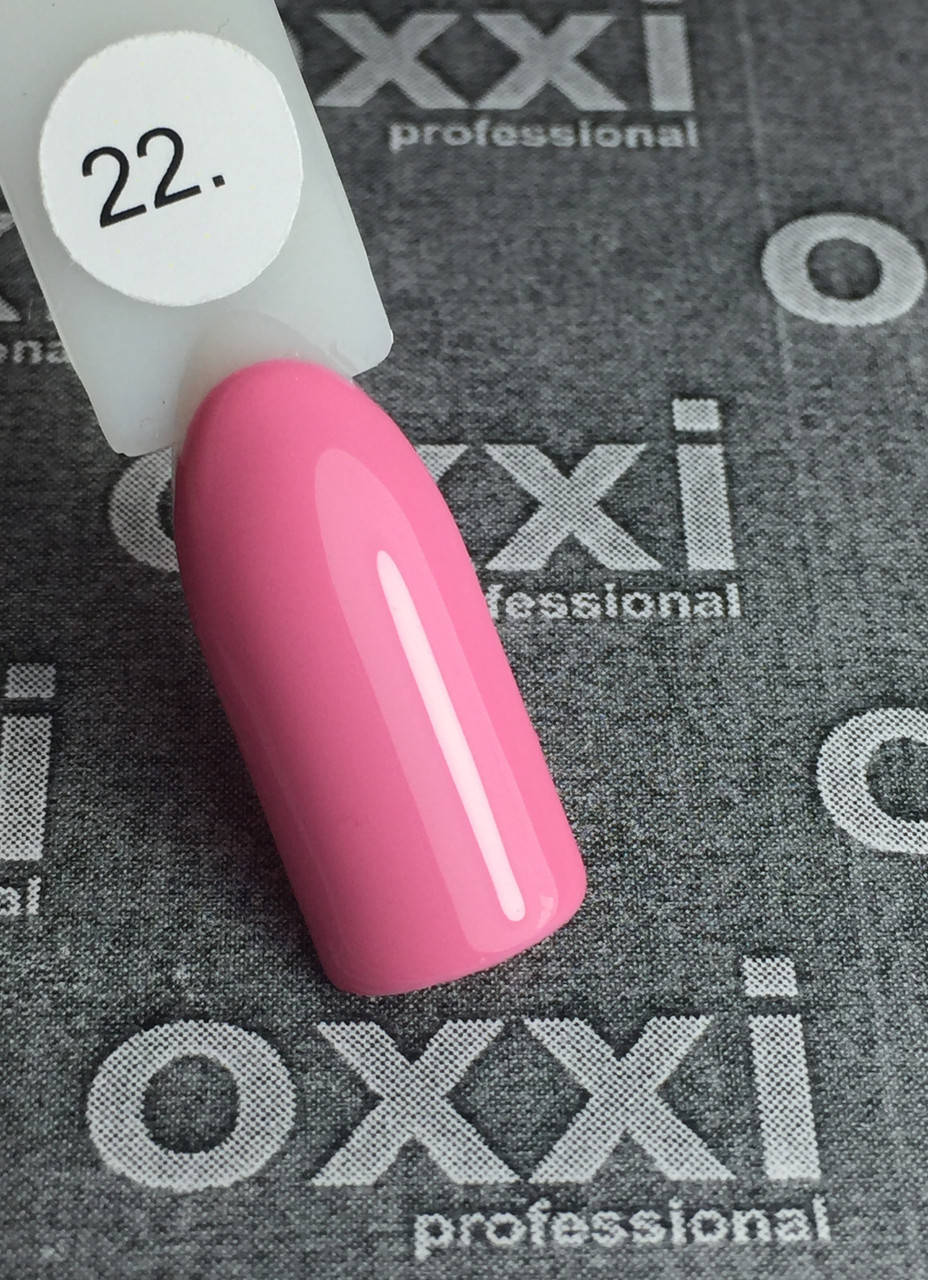 

Гель-лак Oxxi № 022 бледный розовый, эмаль 10 ml