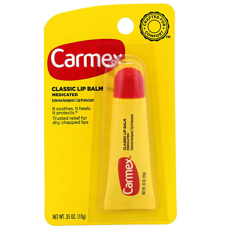 

Классический бальзам для губ, лечебный, SPF 15, Carmex, 10 г (США)