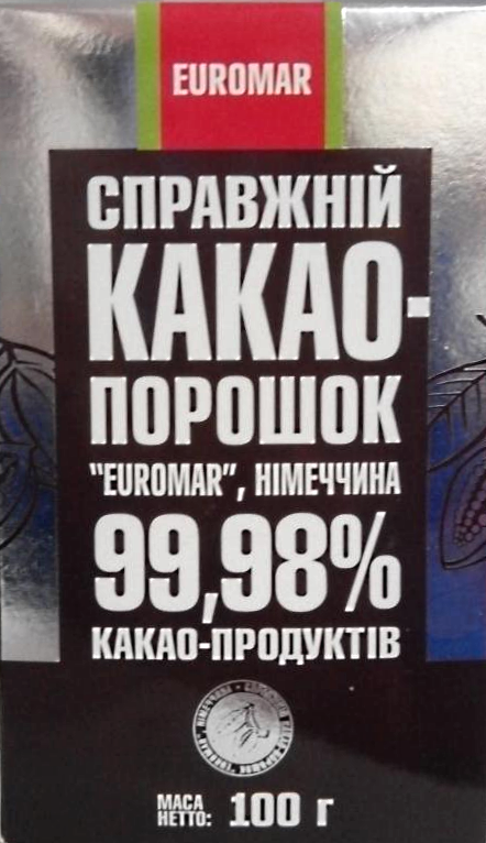 

Натуральный немецкий какао EUROMAR 100g