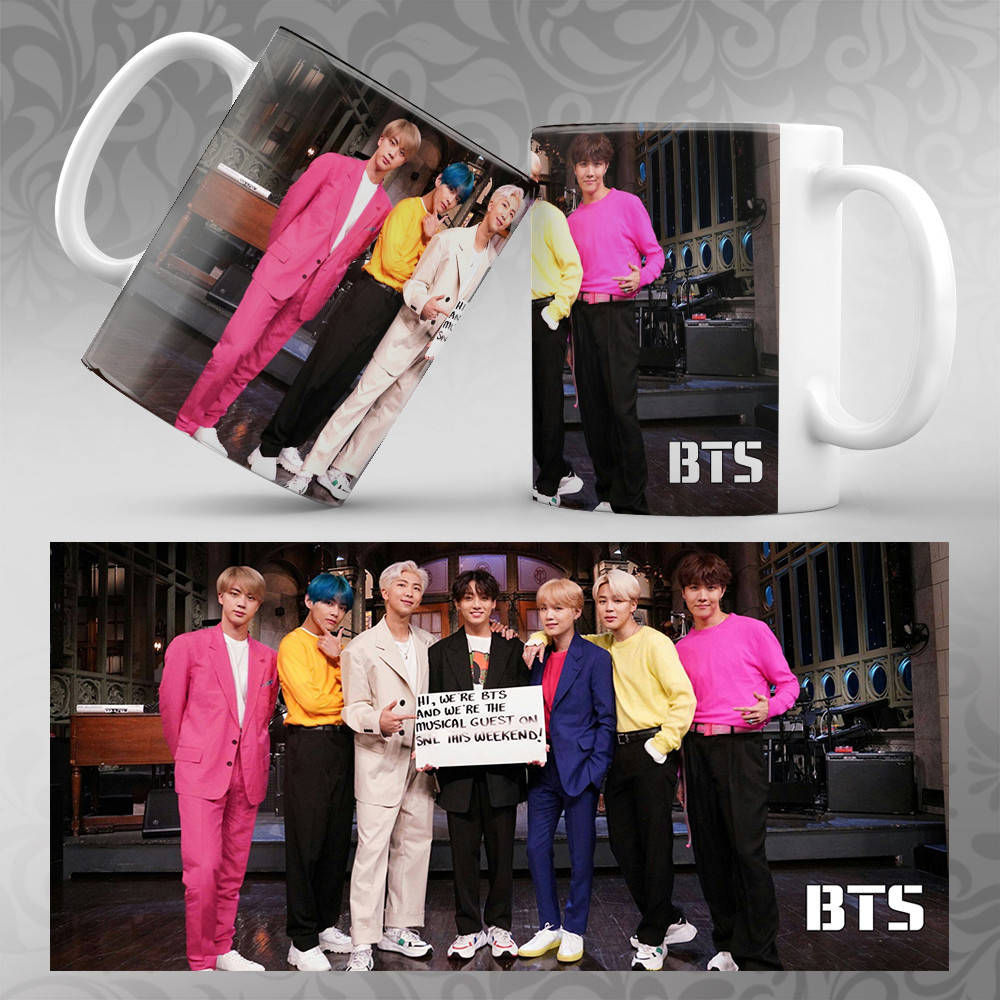 

Чашка K-Pop BTS 072, Белый