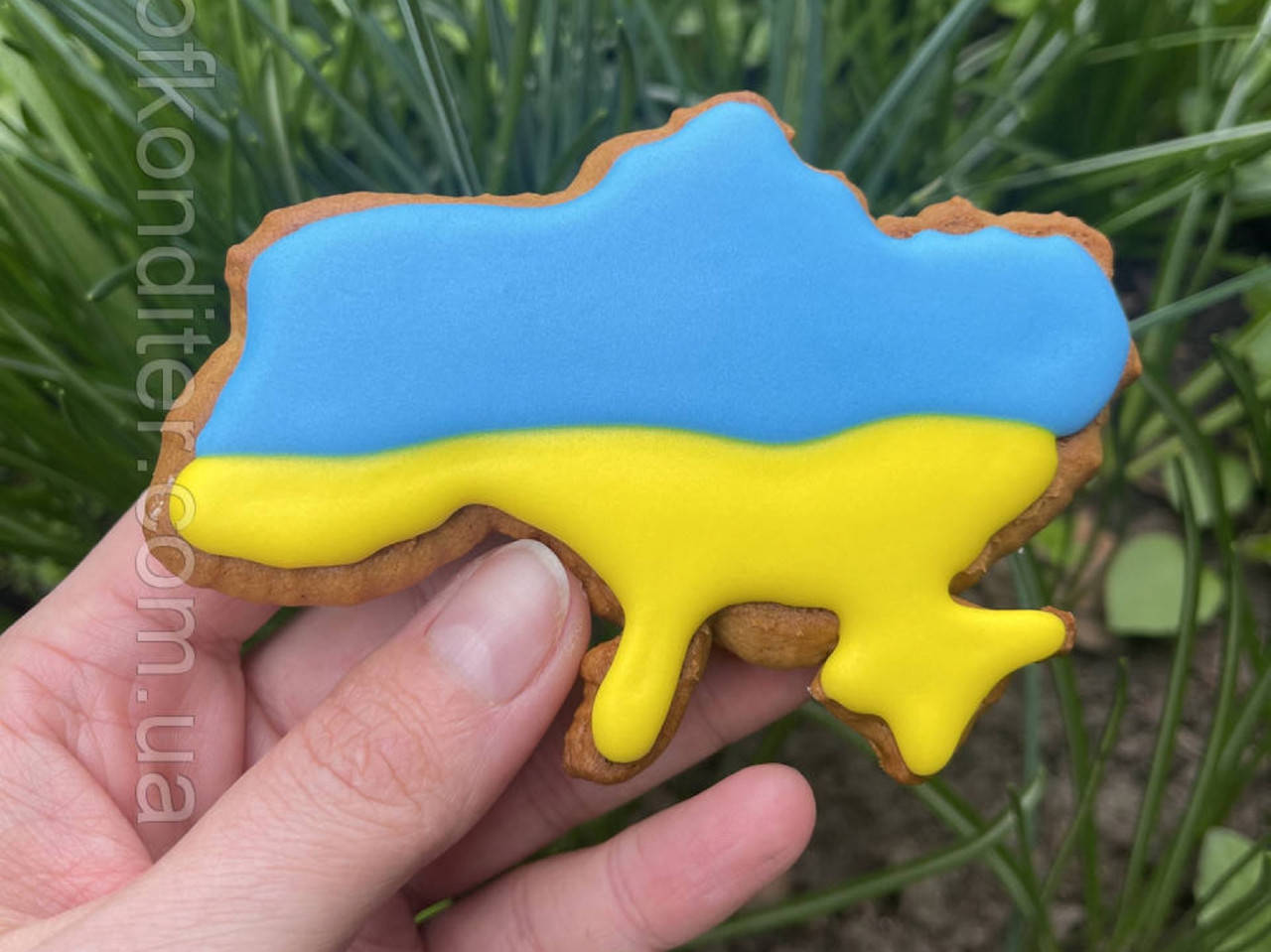 

Вырубка Карта Украины, 7,5*11,5см