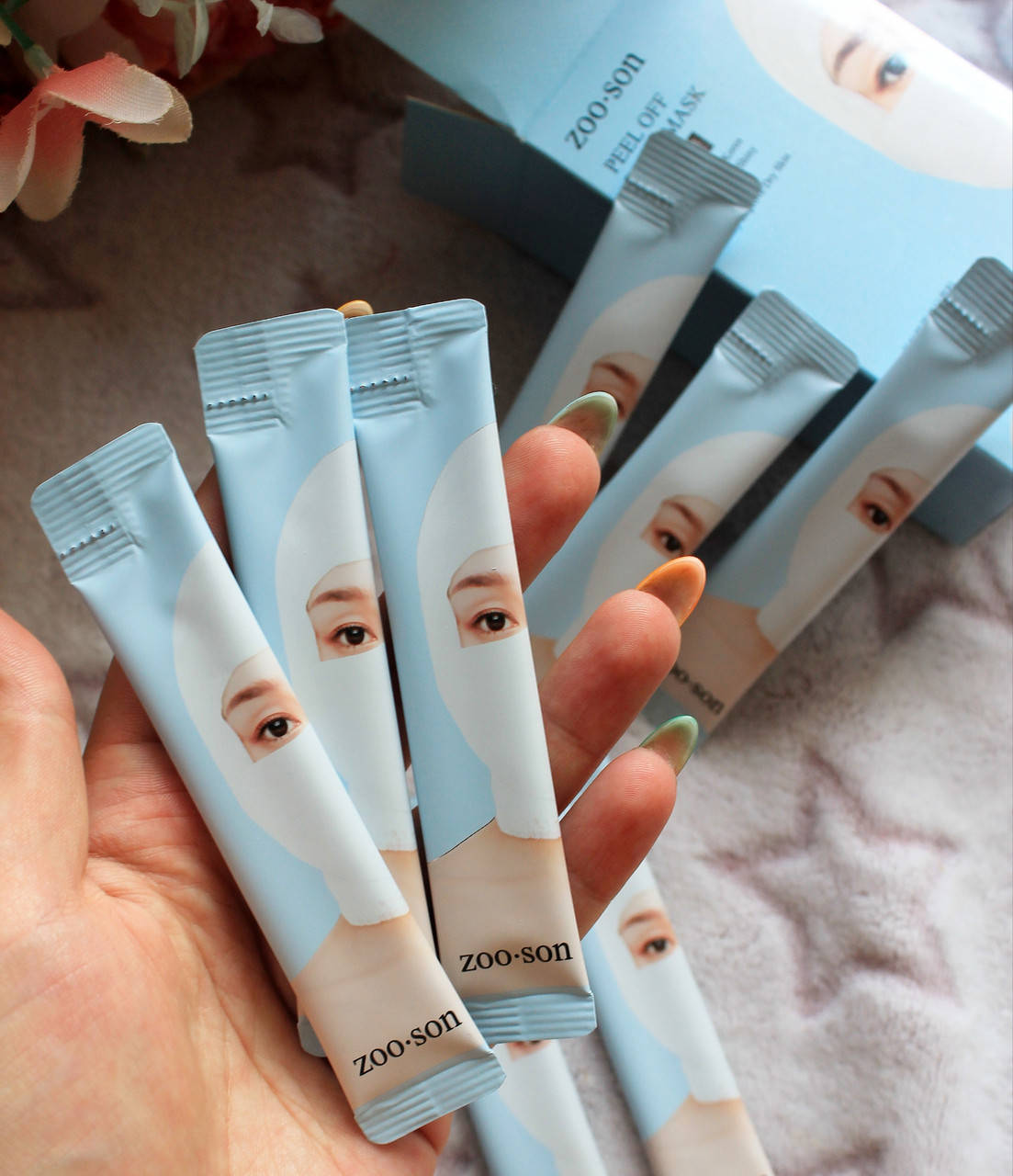 

Очищающая маска пленка Zoo:Son Nicotinamide Peal of Mask 4 ml