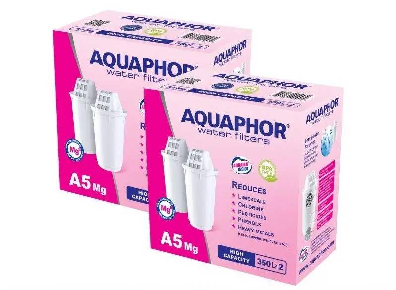 

A5 Магний (4 шт) Картридж Аквафор А5 Mg для фильтров-кувшинов (Mg+)