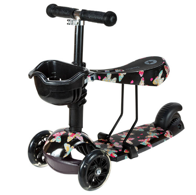 

Самокат 3в1 «Черная бабочка»