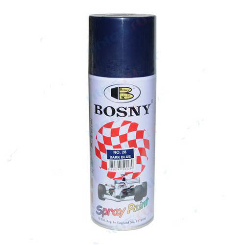 

Краска аэрозольная акриловая BOSNY 28 темно-синяя 400мл 151552, Синий