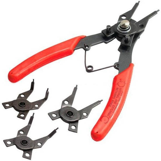 

Съемник стопорных колец 4 в 1 INTERTOOL HT-2901