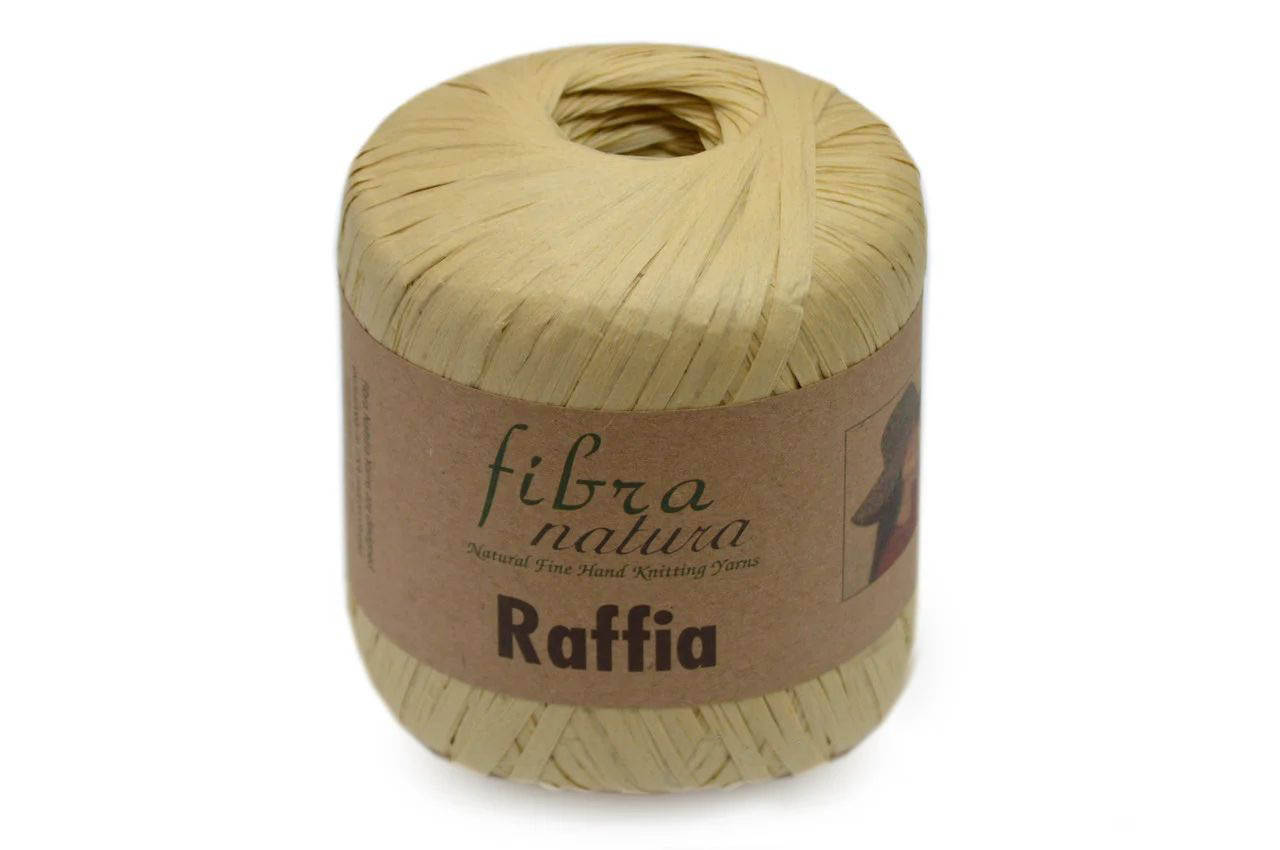 

FibraNatura Raffia, соломка 116-02, Бежевый