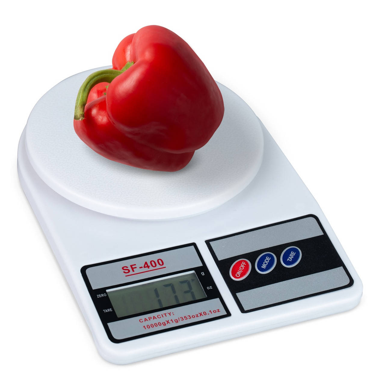 

Электронные кухонные весы Domotec MS 400 с дисплеем до 10 кг / Весы для кухни