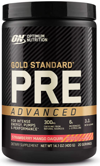 

Предтренировочный комплекс Optimum Nutrition GS Pre-Advance 400 гр.