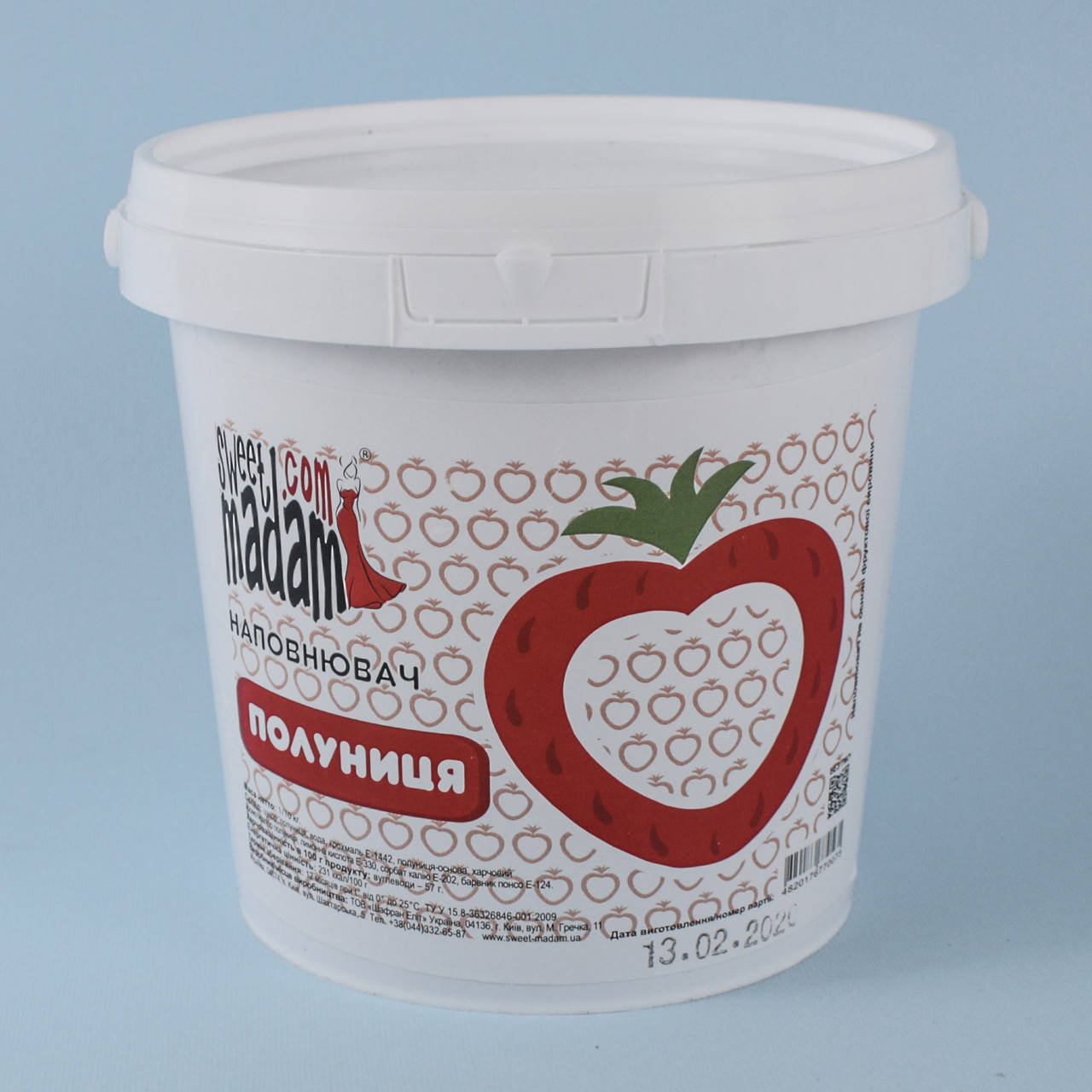 

Фруктовый наполнитель начинка Клубника 1 кг