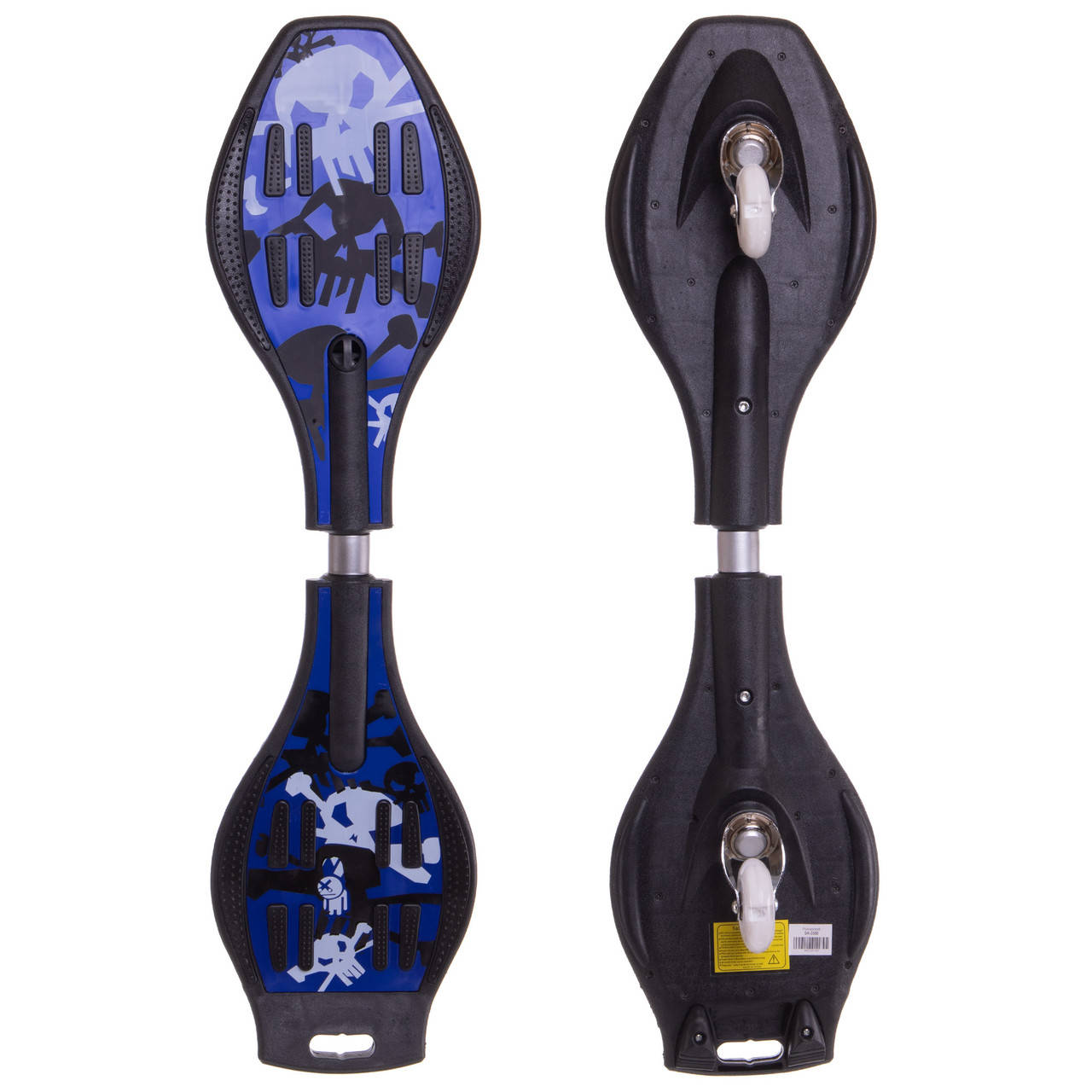 

Скейтборд двухколесный RipStik роллерсерф Zelart SK-3558 черный-синий, Разные цвета