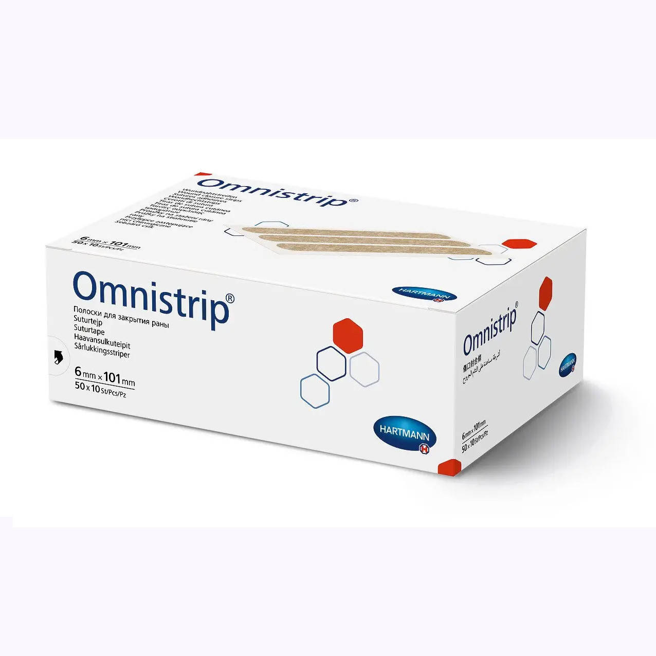 

Смужки для безшовного закриття ран Omnistrip® 6мм х 101 мм