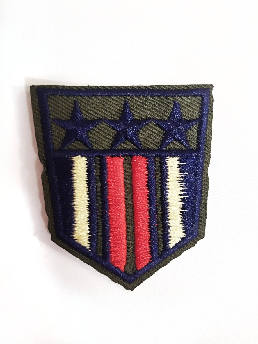 

Нашивка на одежду, термонаклейка в стиле милитари 53*47 мм