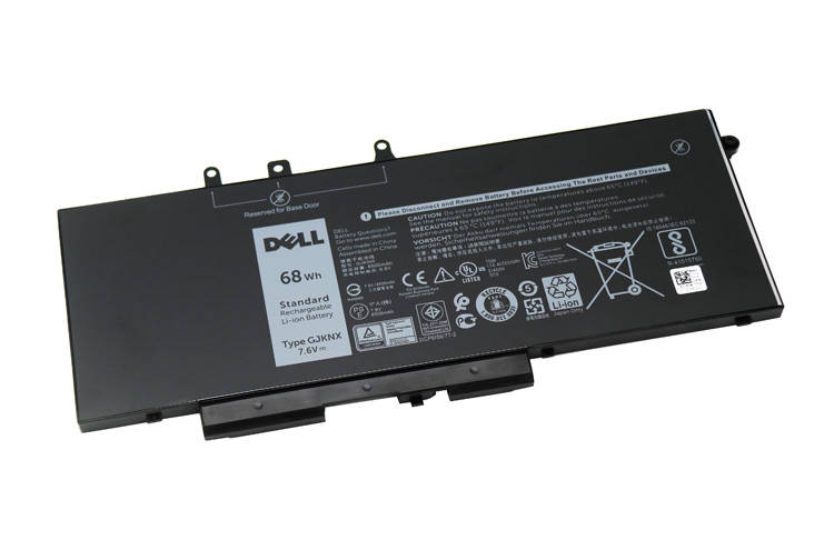

Оригинальная аккумуляторная батарея на ноутбук Dell - GJKNX - (7.6V 68Wh 8500mAh) - Аккумулятор, АКБ, Черный