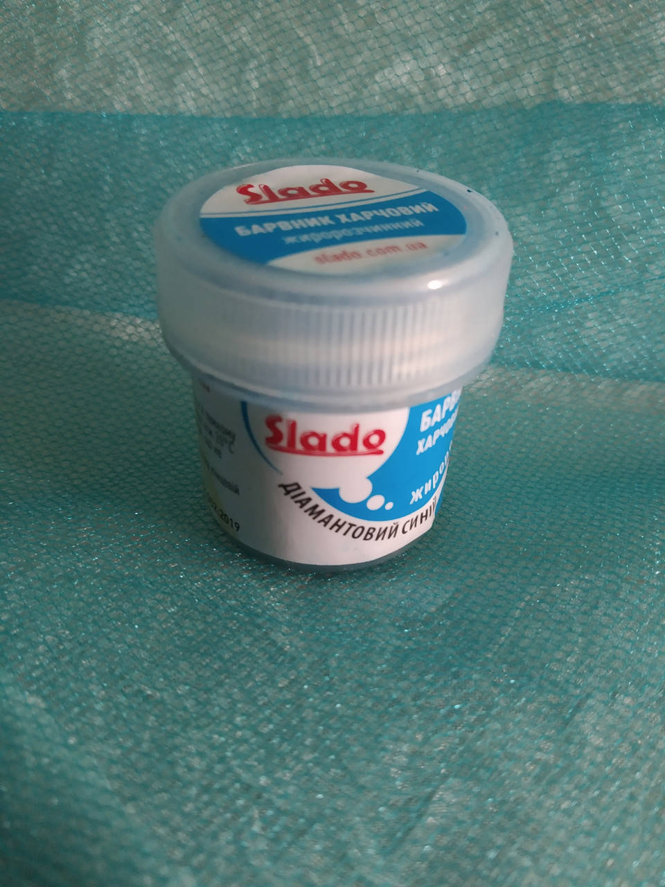 

Краситель для шоколада сухой голубой