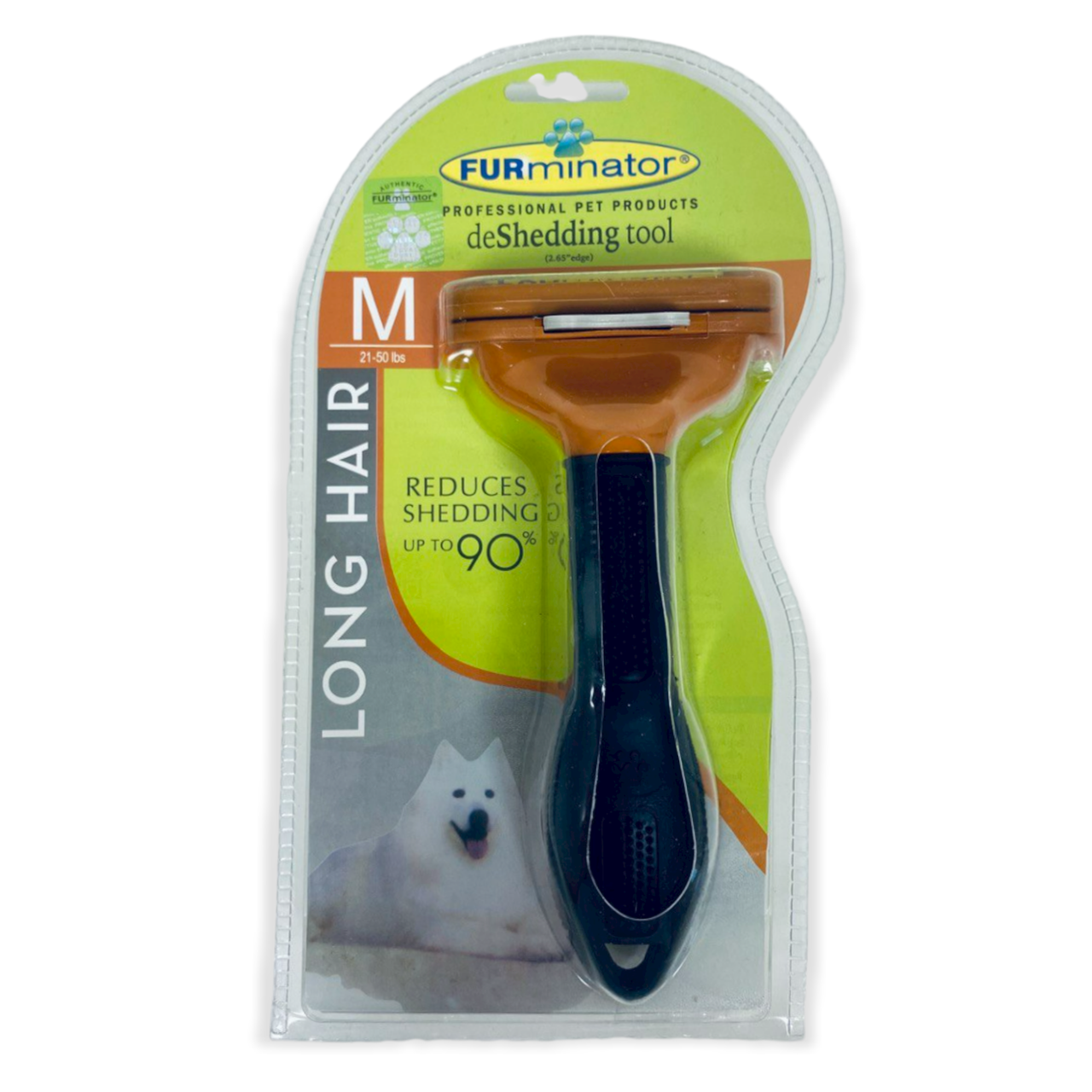 

Furminator Long Hair фурминатор для длинношерстных собак М 6.8 см