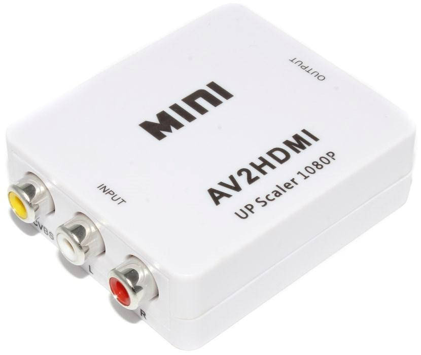 

Переходник MHZ HDMI на RCA со звуком AV2HDMI 5028 Белый (008509)