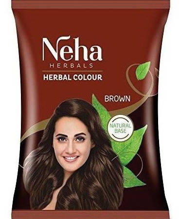

Хна-фарба індійська для волосся NEHA HENNA (Неха Хена) 20г коричнева