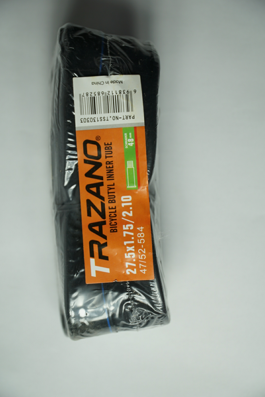 

Камера велосипедна TRAZANO 27.5 "x1.75 / 2.10