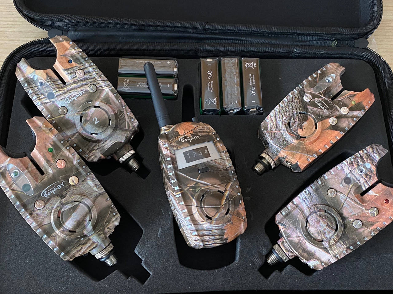 

Набір сигналізаторів BOYA BY(4+1) Камуфляж