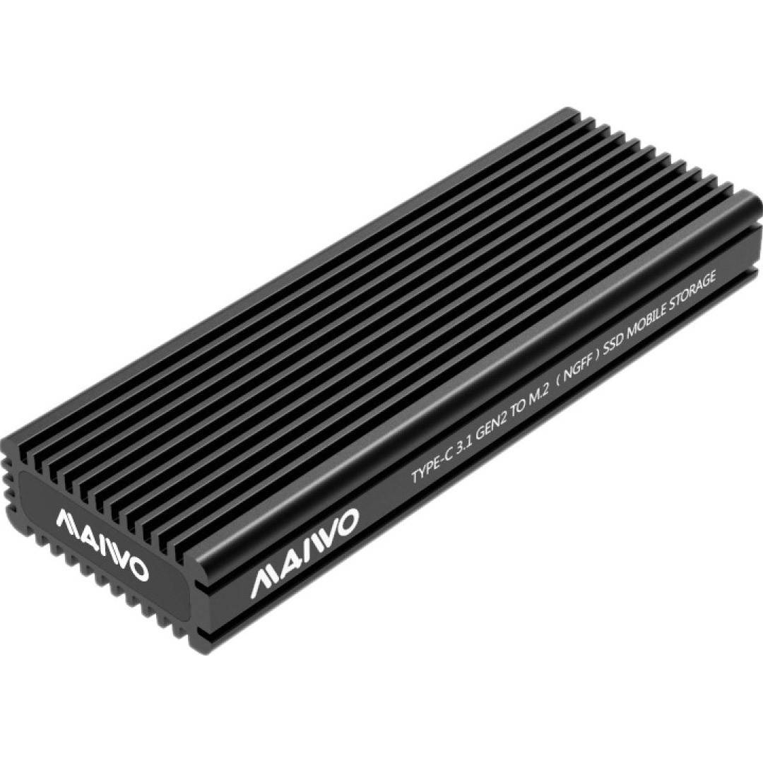 

Карман внешний для жесткого диска Maiwo M.2 SSD NVMe/SATA combo через USB3.1 GEN2 Type-C