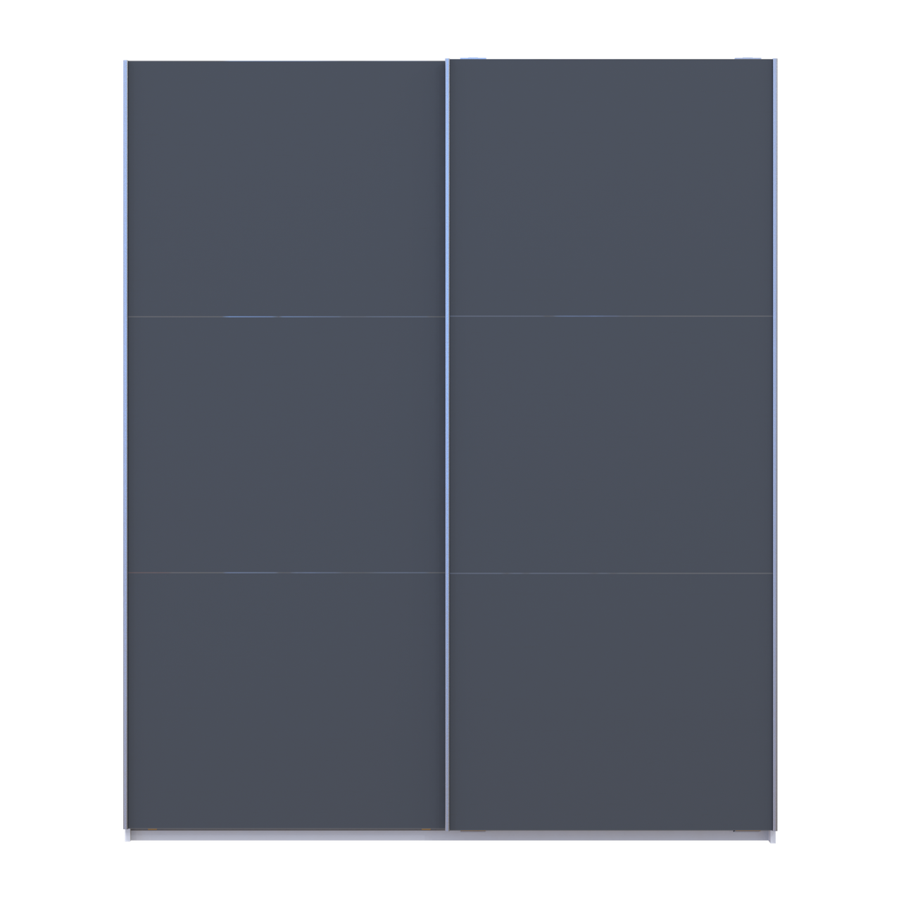 Шафа купе Doros G-Caiser Білий/Графіт 2 ДСП / 3 частини 200х60х240 (42005229) 3