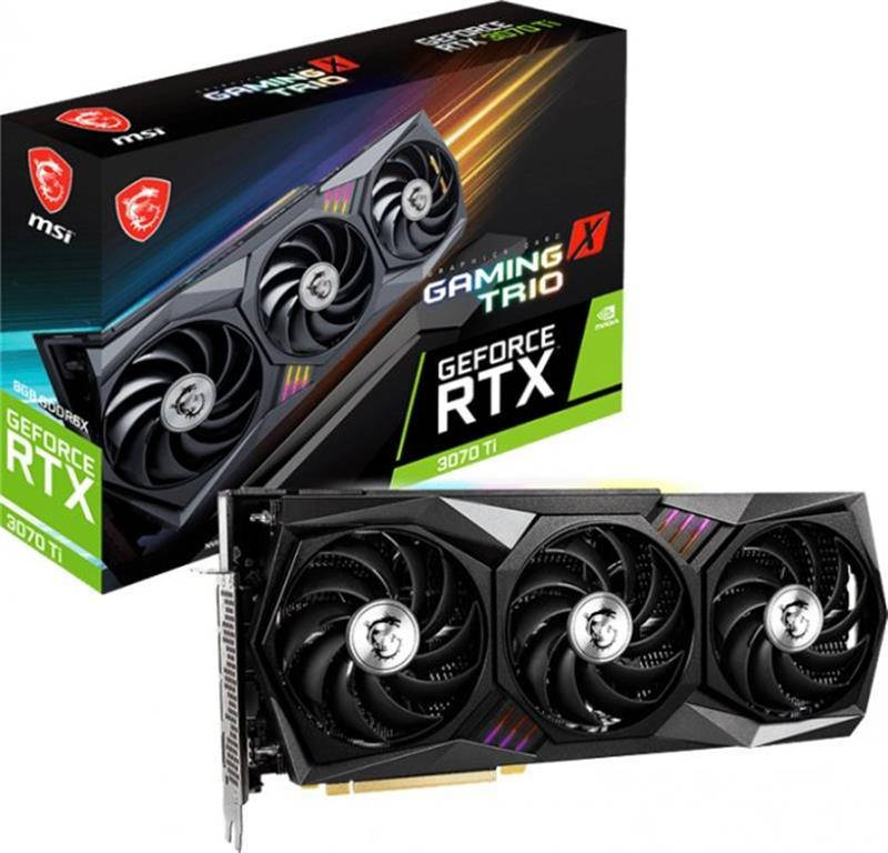 

Відеокарта MSI GeForce RTX 3070 Ti Gaming X Trio 8GB GDDR6X (256bit)