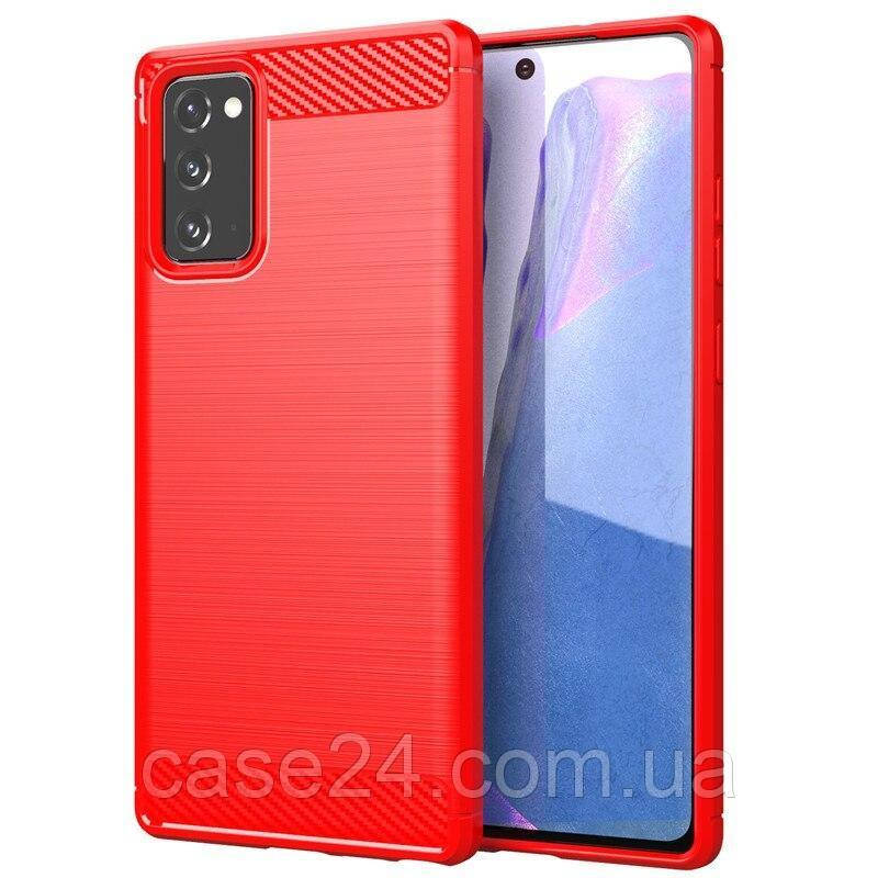 

TPU чехол накладка Urban для Samsung Galaxy M52 (на самсунг м52) красный
