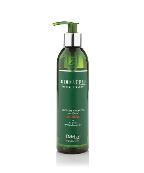 

Шампунь Emmebi Italia Bionature Shampoo Fatt Crescita Фактор роста