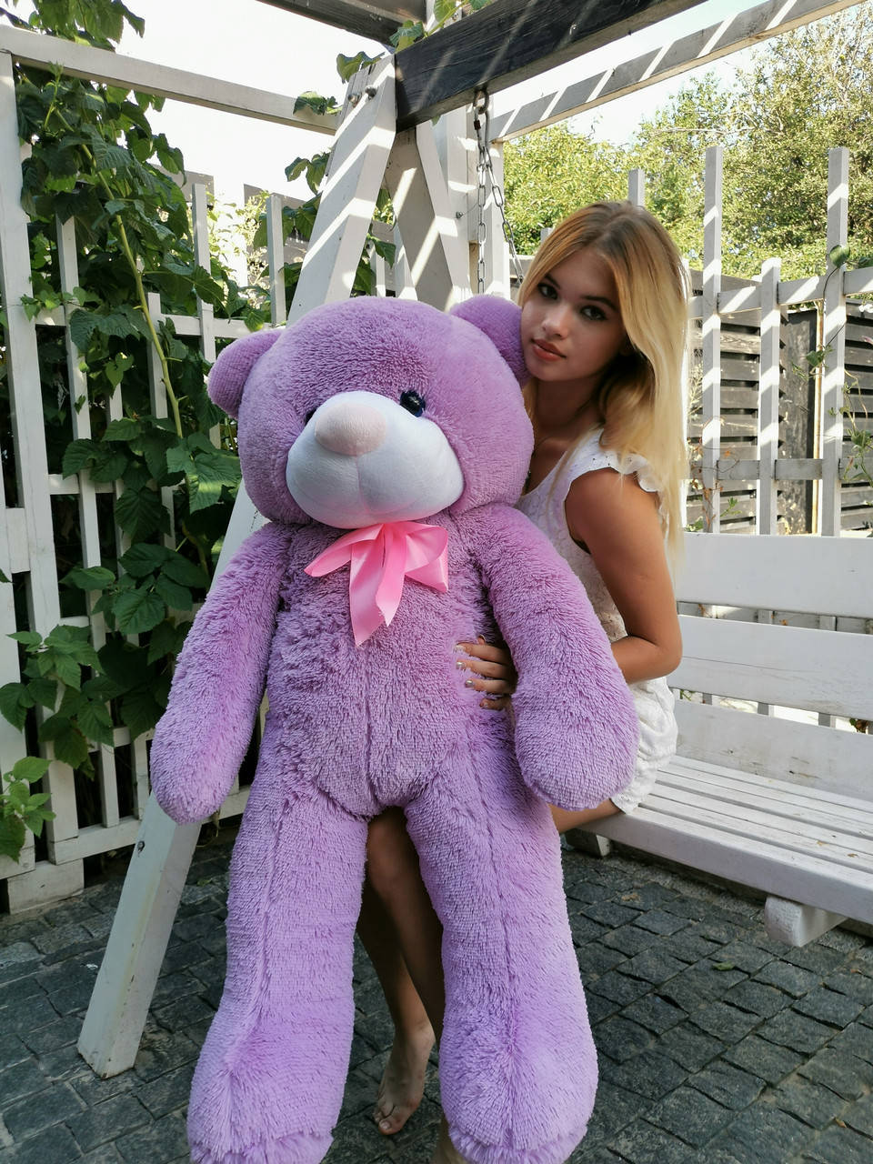 

Плюшевый мишка Рафаэль 120 см Лаванда