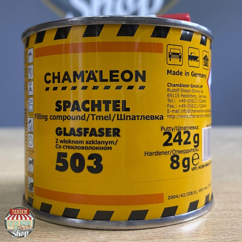 

Шпатлевка со стекловолокном Chamaleon 503 Glasfaser, 250 г
