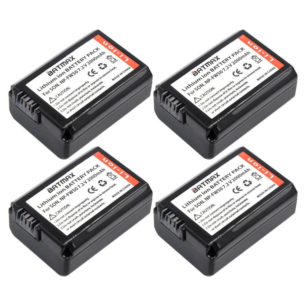 

Акумулятор Batmax NP-FW50 2000 mAh 7.2V для Sony 2000mah