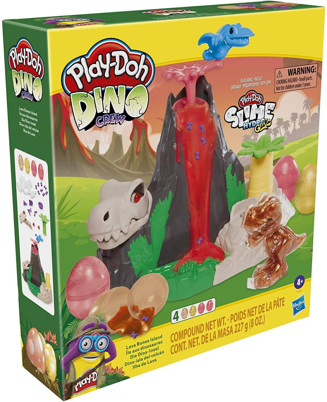 

Набор для творчества слайм "Вулкан с динозаврами" Play-Doh ( Slime Dino Crew Lava ) Плей-До