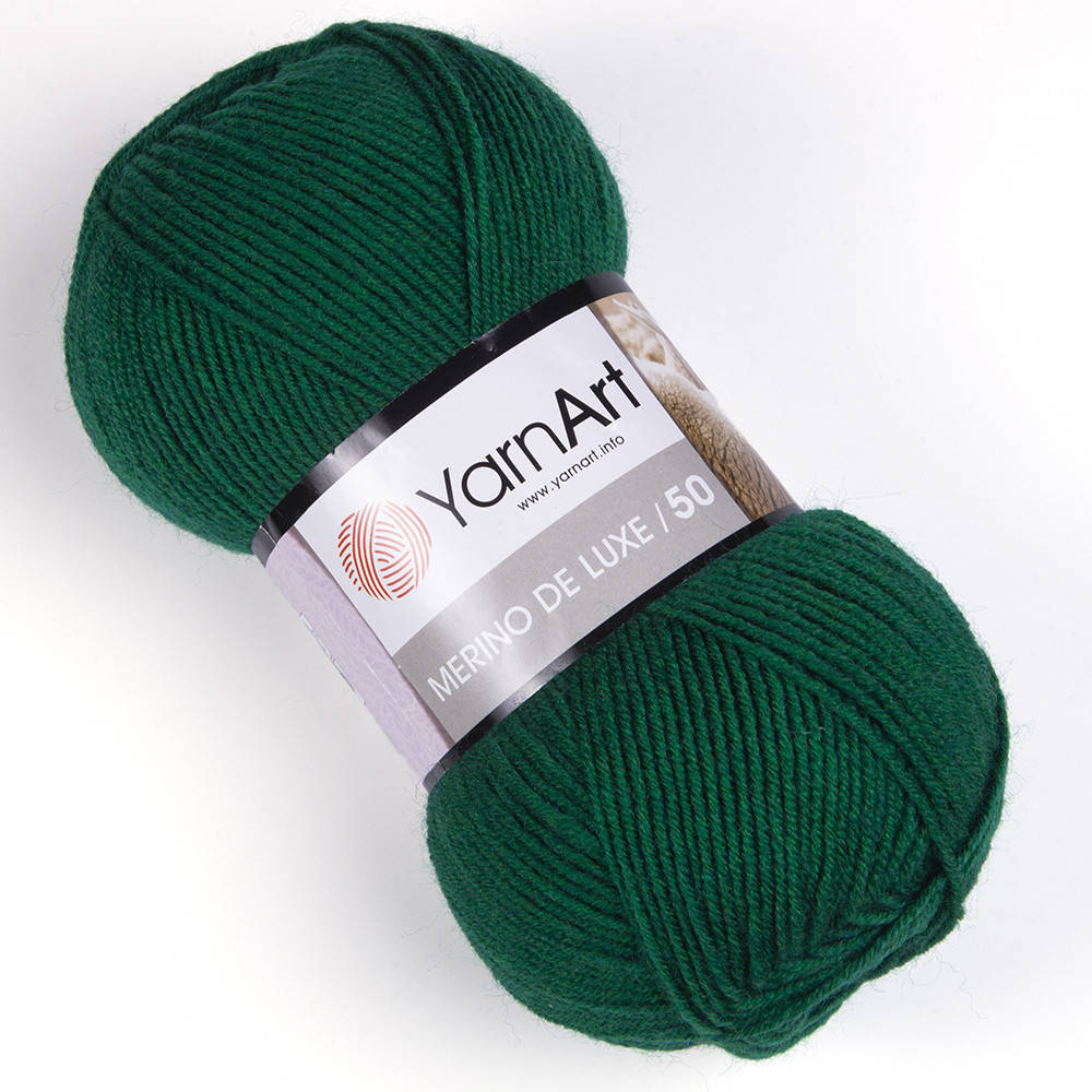 

338 Пряжа YarnArt Merino De Luxe 50