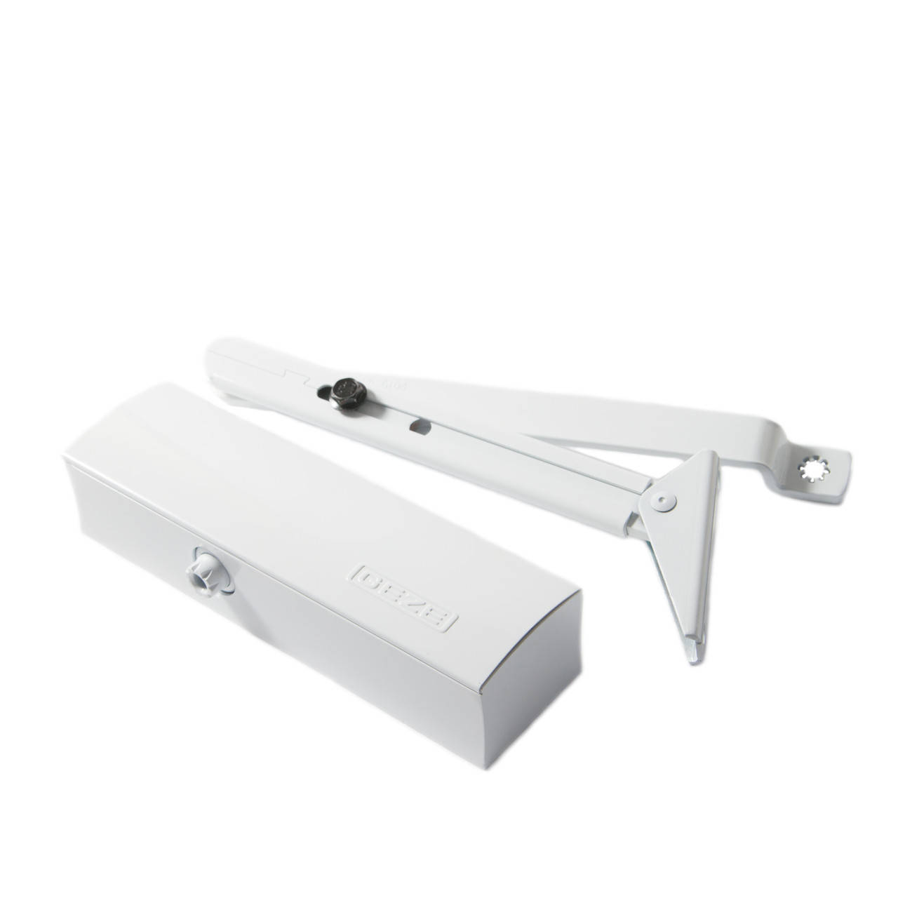 

Доводчик дверной GEZE TS 1500 с ножницами белый