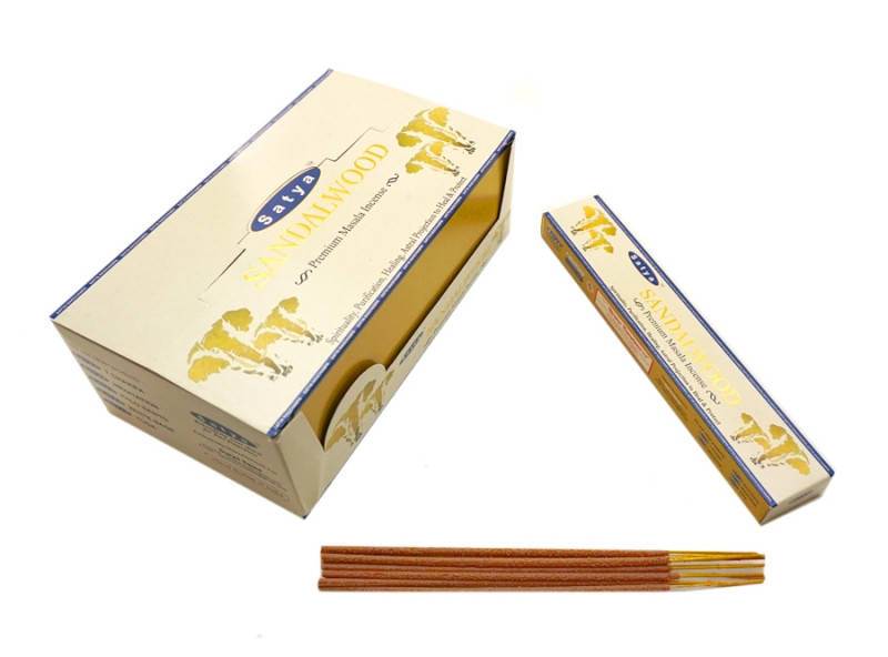 

Аромапалочки Сандал Satya Premium Sandalwood