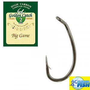 

Крючок одинарный Golden Catch Big Game (10шт)