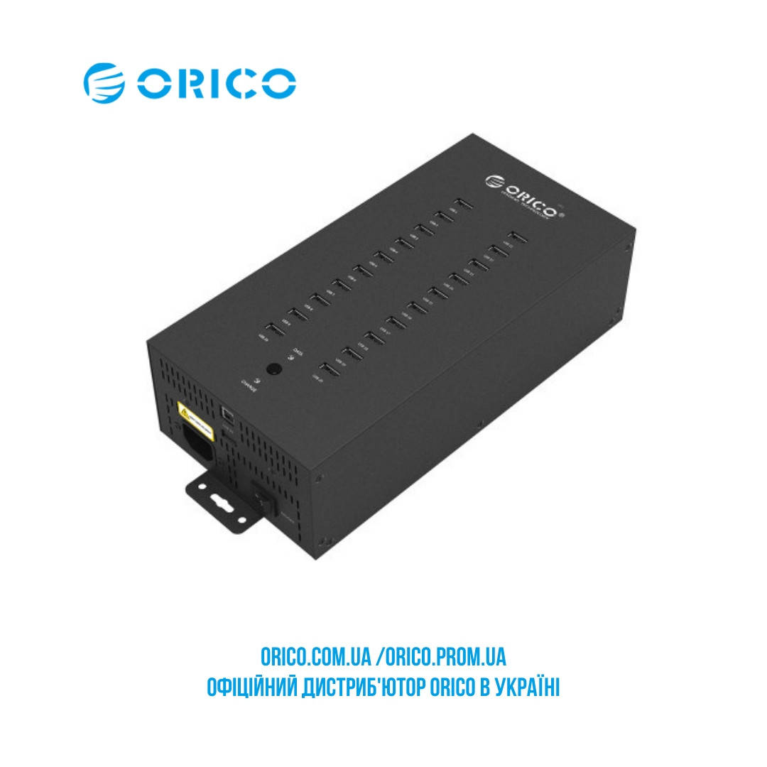 

USB 2.0 hub хаб (разветвитель usb, концентратор usb) на 20 портов ORICO IH20P