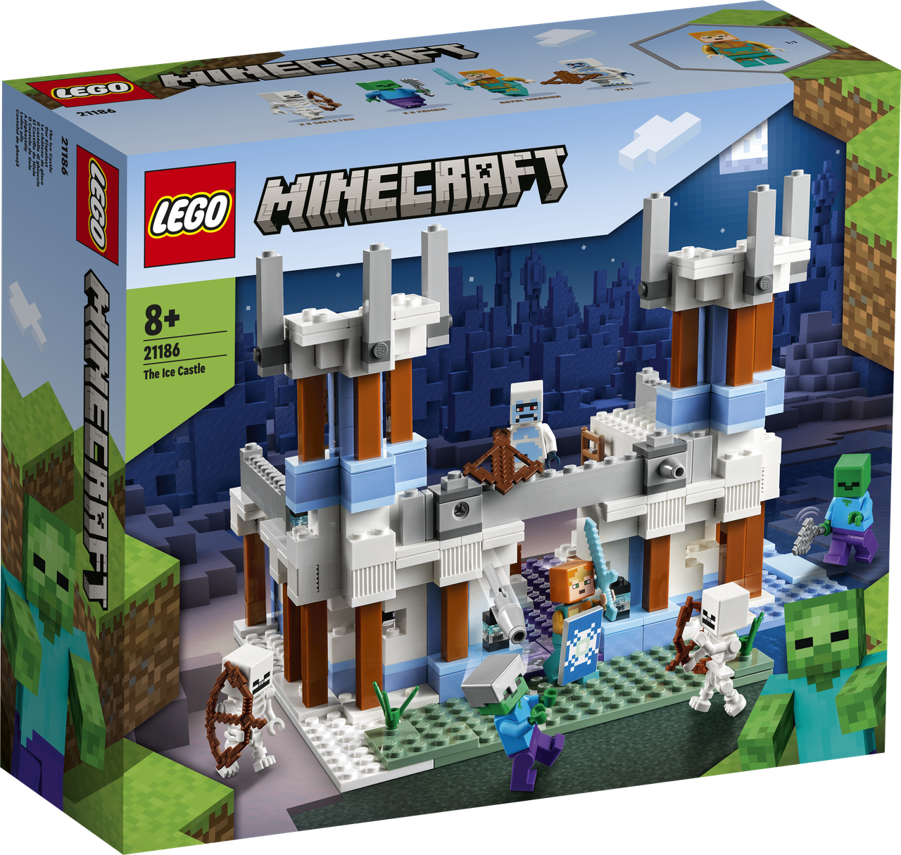

LEGO® Minecraft Крижаний замок 21186