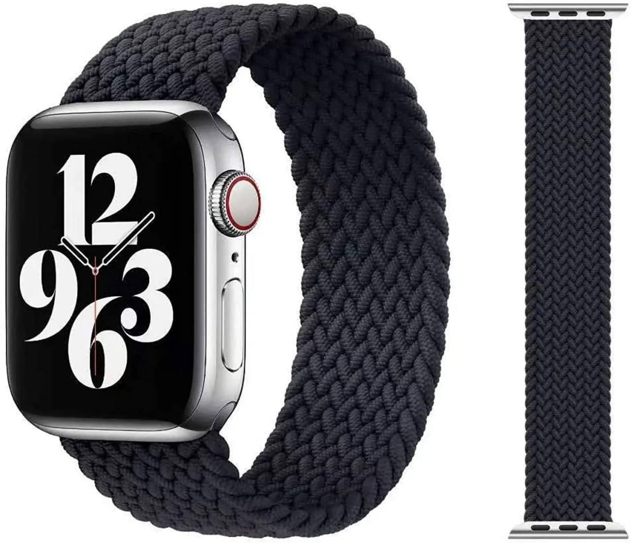 

Тканевый монобраслет, ремешок для Apple Watch 38мм,40мм,42мм,44мм (Series 6/5/4/3/2/1) много цветов