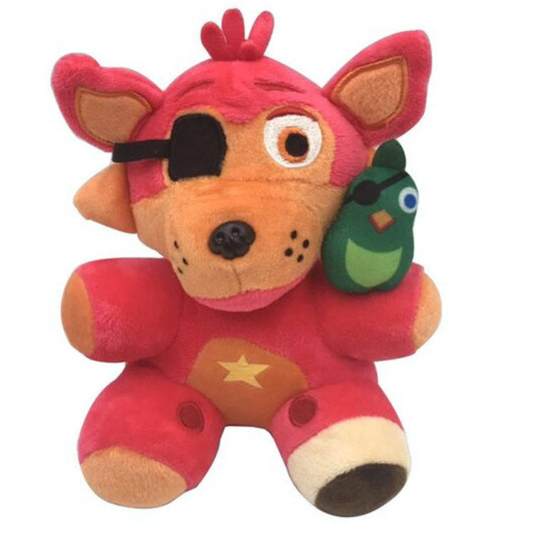 

Мягкая плюшевая игрушка 5 пять ночей с Фредди - Фокси Рокстар 18 см Аниматроники. Фнаф Фреди